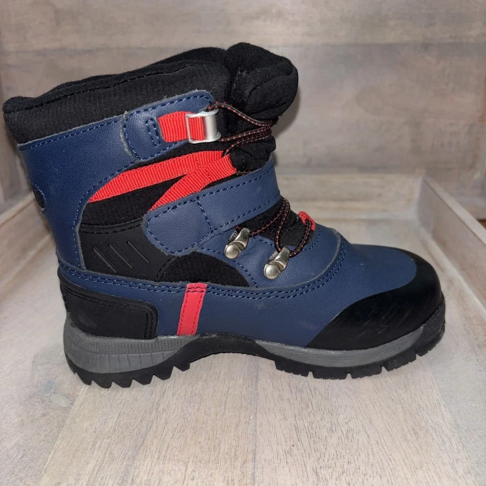 Swiss Tech Boys Size 11 Toddler Hiking Boots 3M Insulated Waterproof/Snow